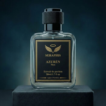 Seraphis Azuren fresh woody luxury perfume bottle