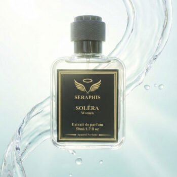 Seraphis Solera aquatic floral luxury perfume bottle